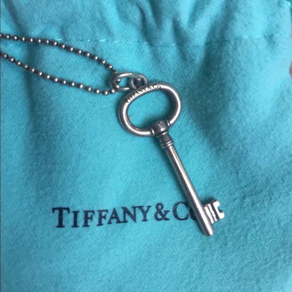 Tiffany and Co Key necklace